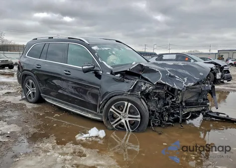 2021 Mercedes-Benz Gls 450 4Matic из США, поврежденный, VIN 4JGFF5KE1MA538510
